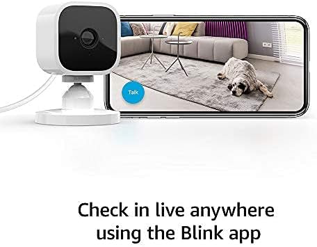 Blink Mini - Compact indoor plug-in smart security camera