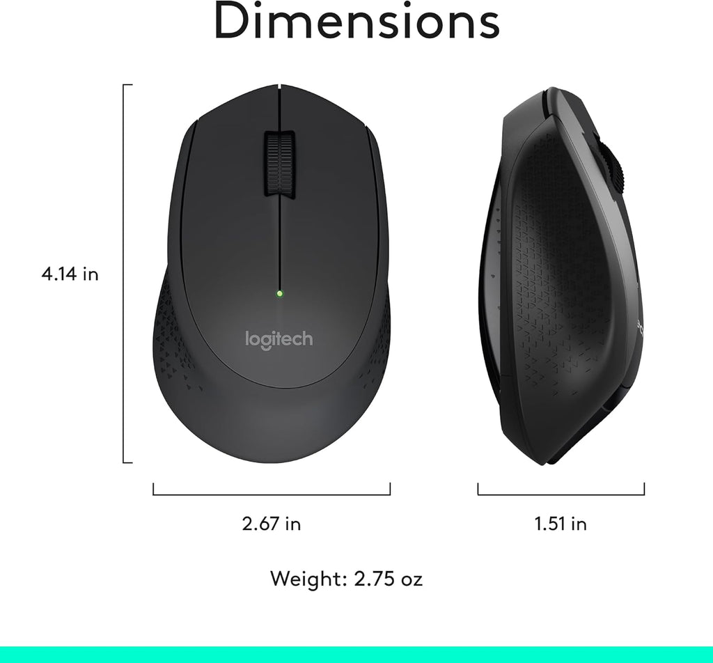 Logitech MK345 Wireless Keyboard and Mouse Combo