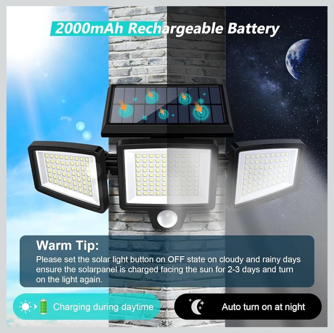 Tuffenough Solar Outdoor Lights