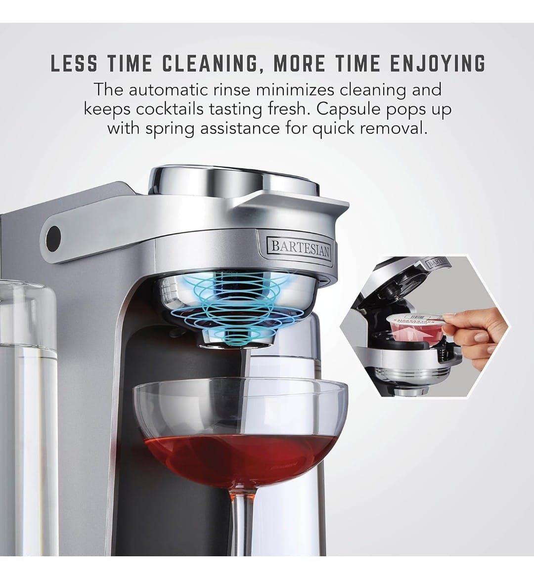 Bartesian Professional Cocktail Machine and Margarita Maker