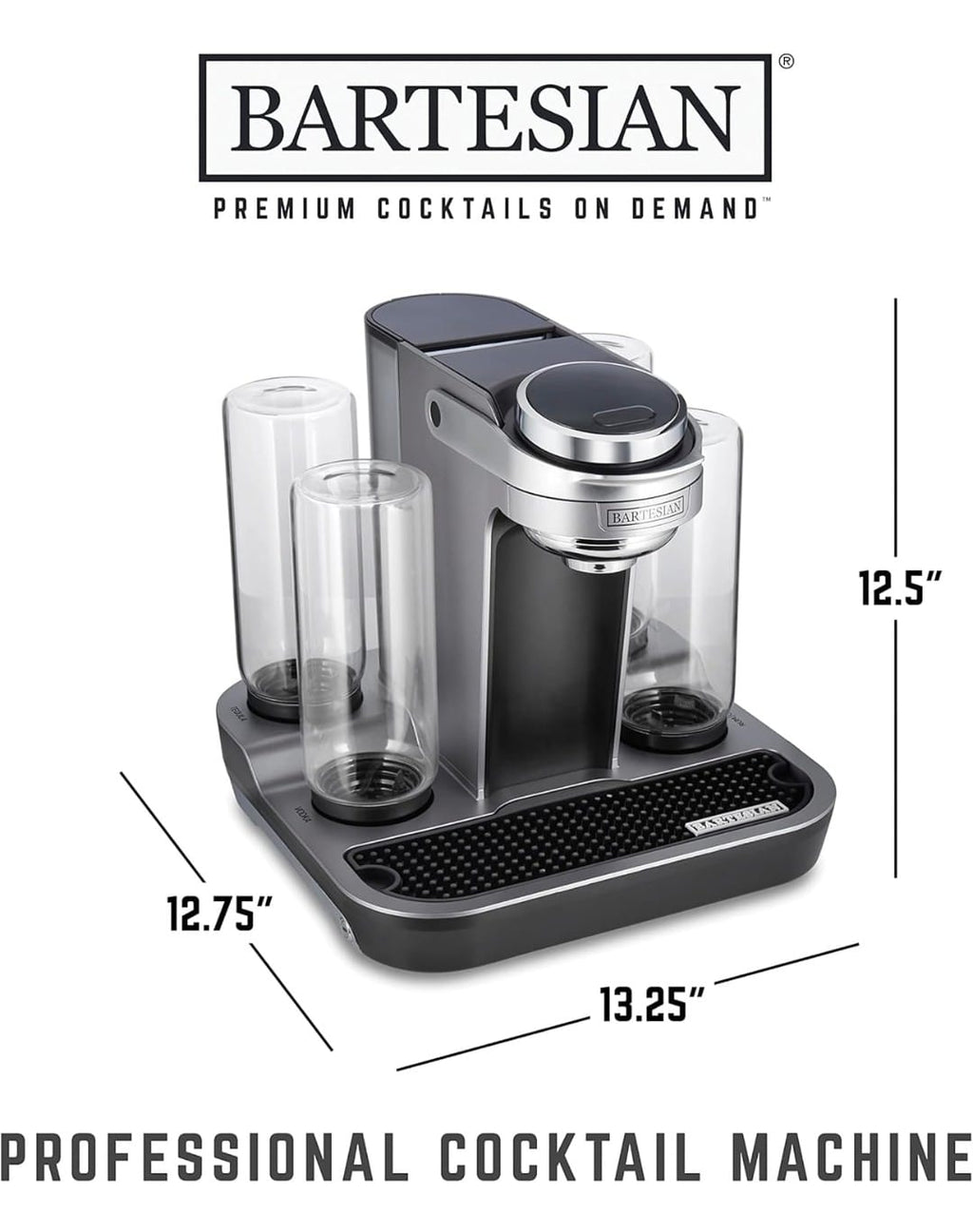 Bartesian Professional Cocktail Machine and Margarita Maker